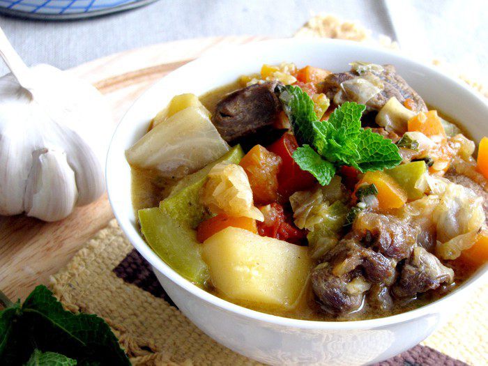 Рагу из баранины по-ирландски