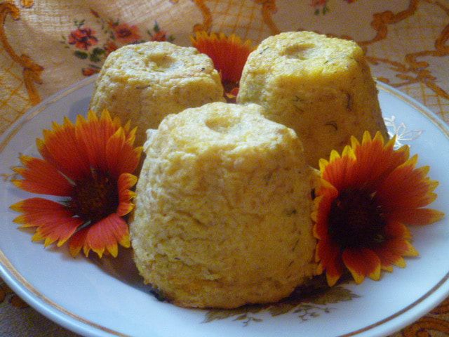 Картофельные кексы с мясом