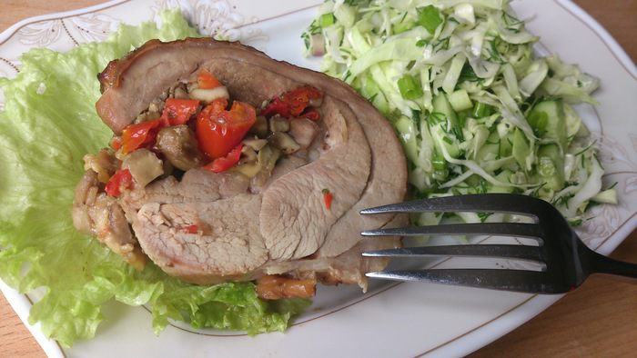 Рулет из индейки