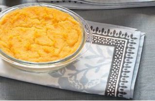 Пшенная запеканка с курагой и орехами  