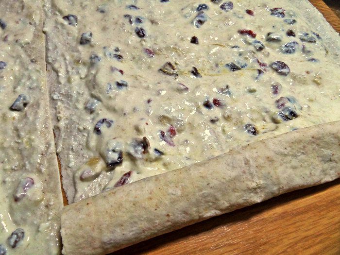 Пирог с творогом из лаваша