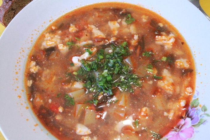 &amp;quot;Борщ&amp;quot; из морской капусты