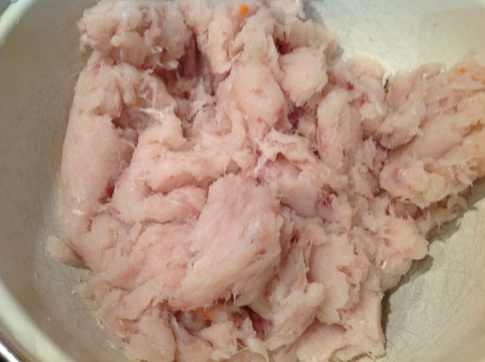 Террин из трески в беконе