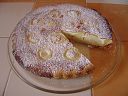Торт с яблоками и маскарпоне