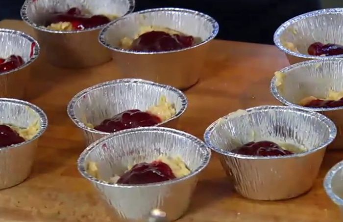 Малиновые маффины 