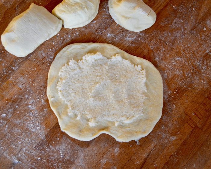 Апельсиновые булочки с кокосом 