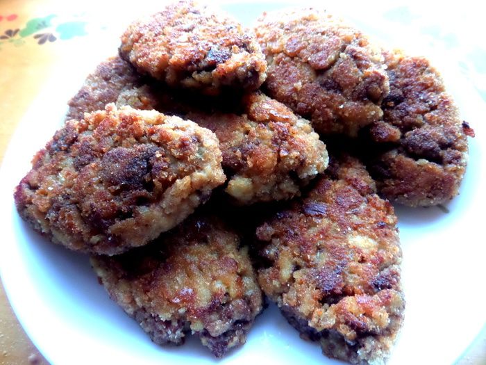 Печеночные котлеты
