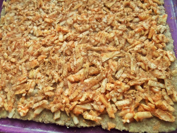 Булочки яблочные из полезной муки