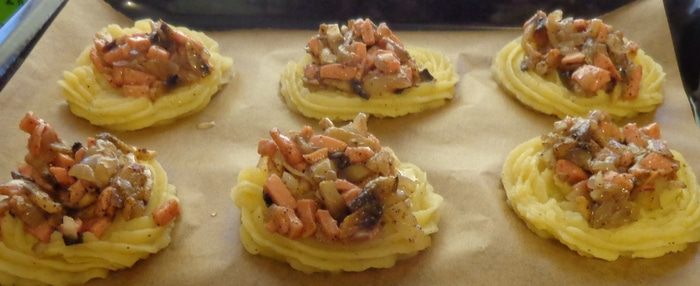 Картофельные пирамидки