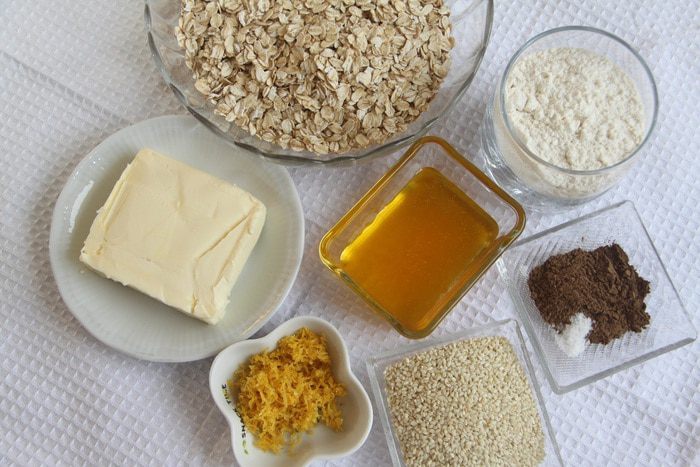 Овсяное печенье с корицей