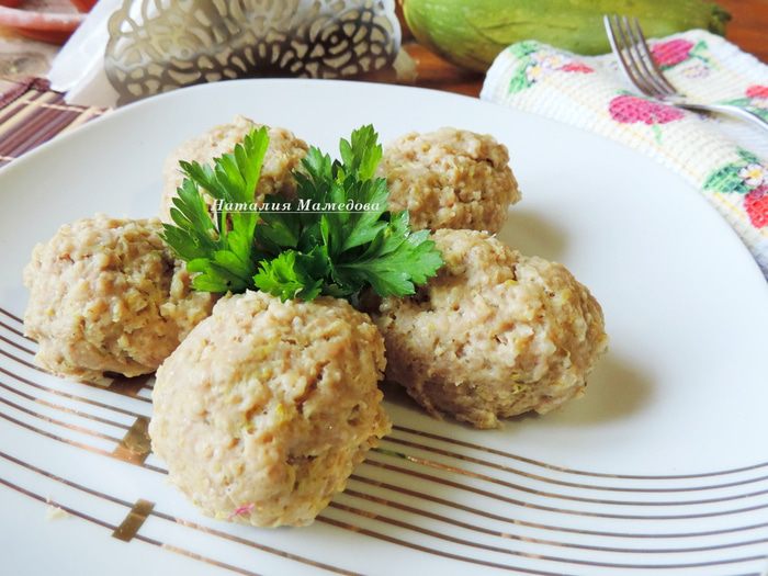 Сочные кабачково-мясные котлеты