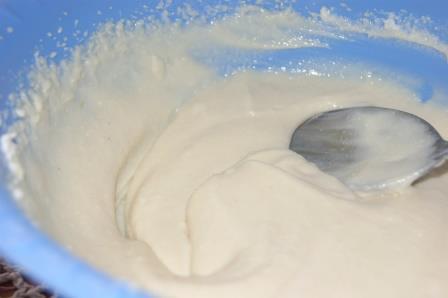 Маковый торт с творожно-лимонным кремом