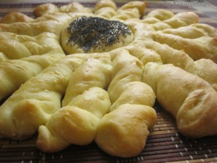 Цитрусовые булочки &amp;quot;Подсолнух&amp;quot;