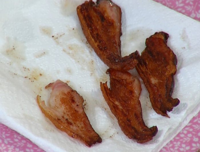 Картофельное печенье с сыром и грудинкой 