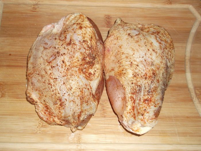 Экспресс-курица с соусом из лука