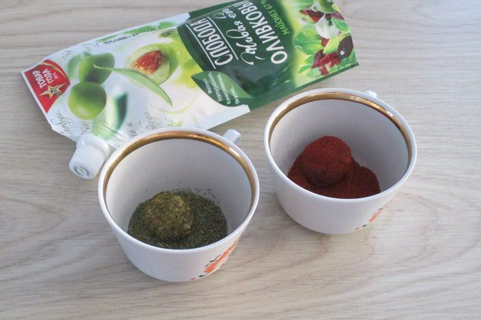 Закуска «Новогодняя веточка»