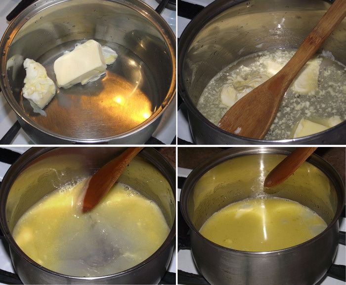 Эклеры с масляно-заварным кремом