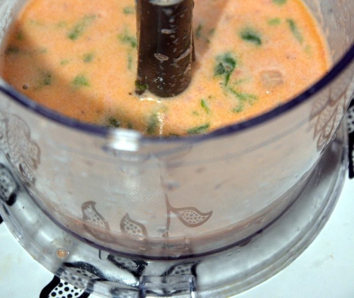 Пенне с соусом из креветок и коньяка