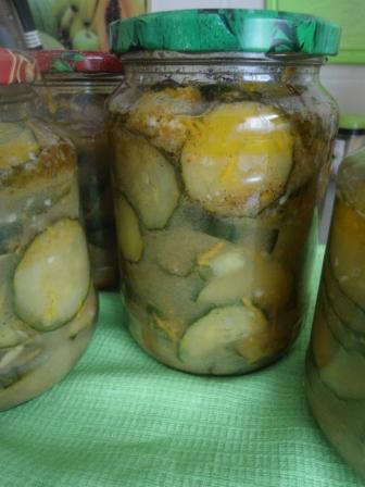 Огурцы маринованные с горчицей 