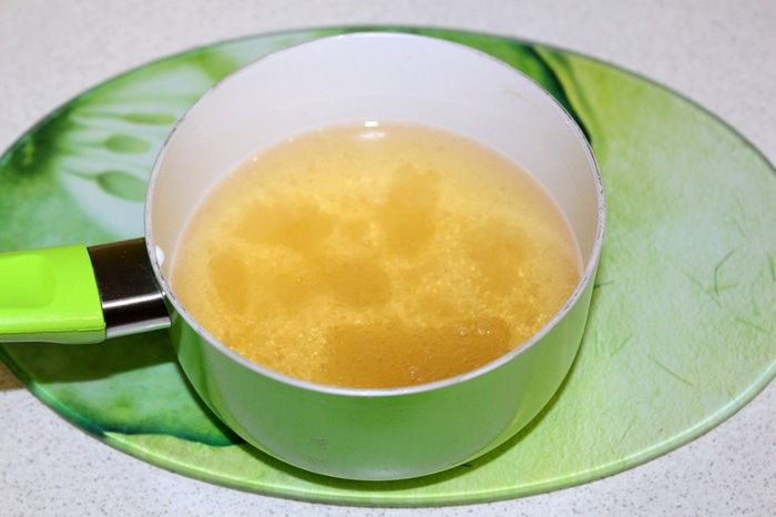 Паштет из свиной печени с яблочным желе