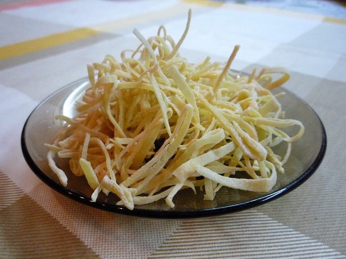 Куриный суп с сырными шариками