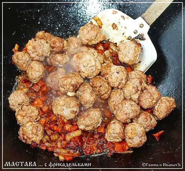 Суп &amp;quot;Мастава с фрикадельками&amp;quot;