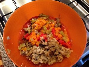 Горячий салат