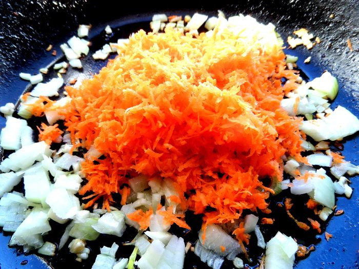 Грибы с картошкой в корзиночках из лаваша (постные)