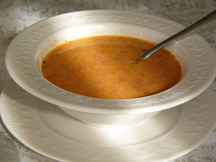 Суп из манки