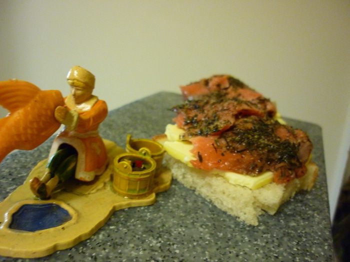 Красная рыба &amp;quot;По-сазоновски&amp;quot; с тимьяном