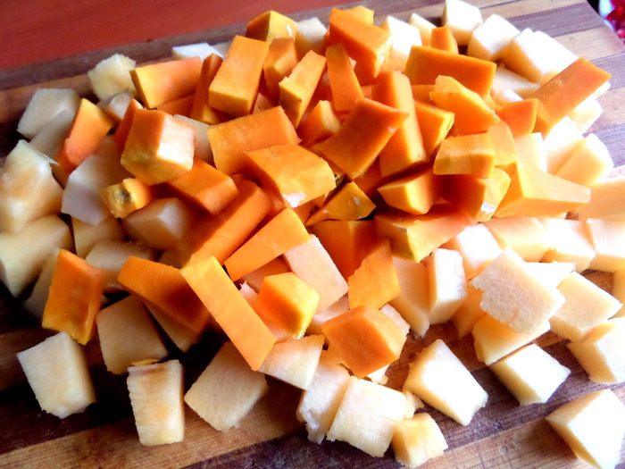 Тыквенный пирог (Kirbju kuka)