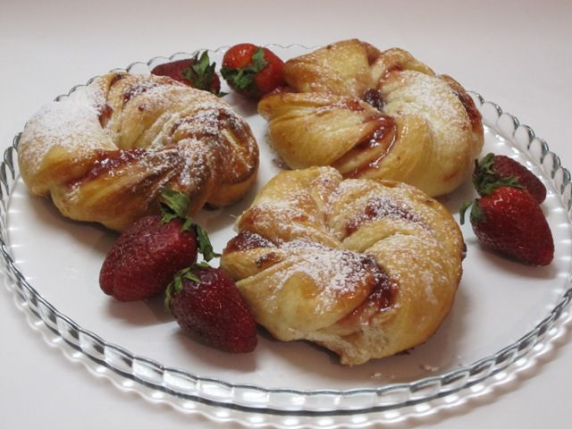 Булочки с джемом