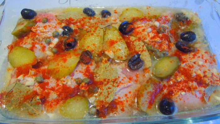 Курица в пряном соусе