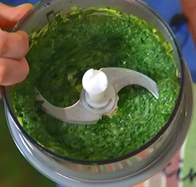 Трехцветный омлет 