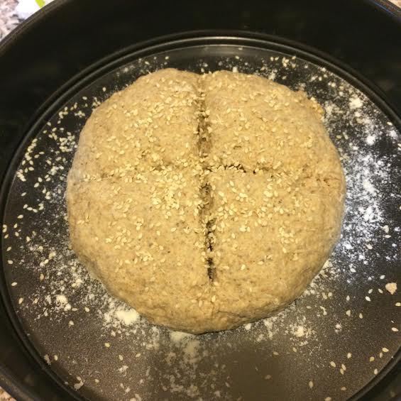Ирландский хлеб из цельнозерновой муки