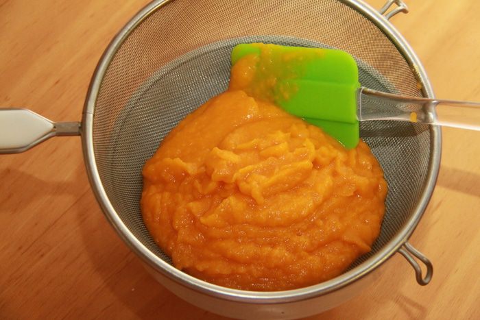 Тыквенный суп-пюре с гребешками