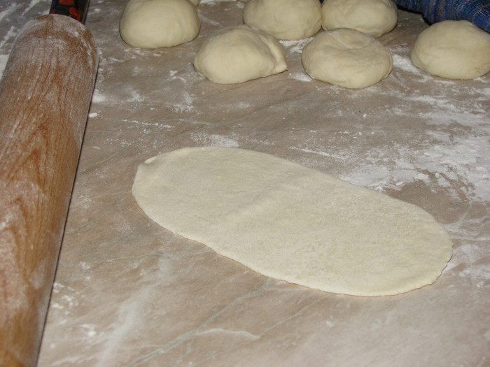Булочки-роллы с грибным дип-соусом