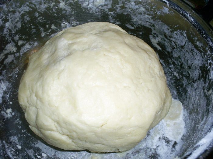 Открытый пирог с творогом и зеленью &amp;quot;Витаминный&amp;quot;