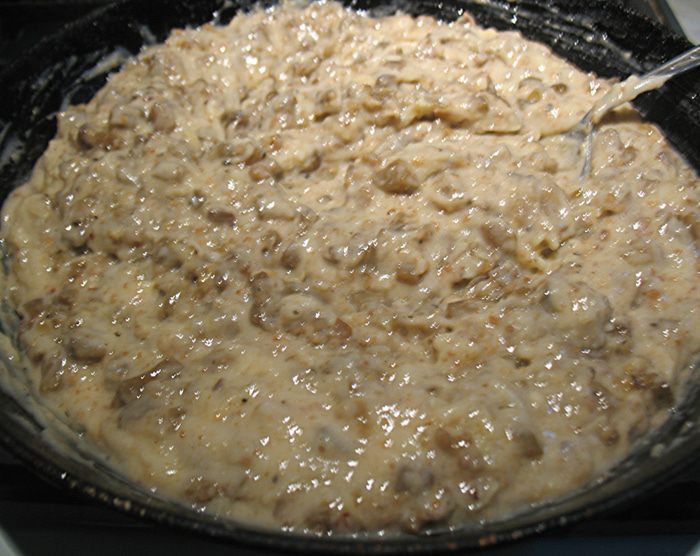 Баклажановый террин в сладком перце