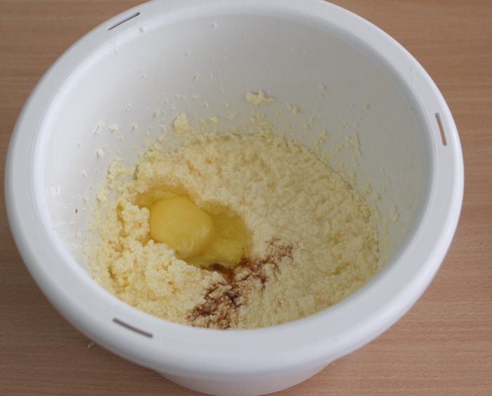 Кекс с черникой