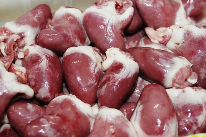 Утиные сердечки в экзотическом соусе