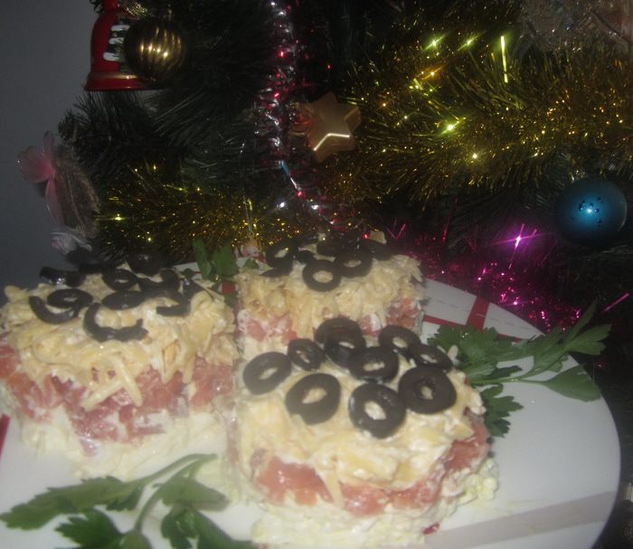 Салат Новогодний &amp;quot;По-царски&amp;quot;