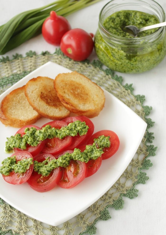 Песто из черемши