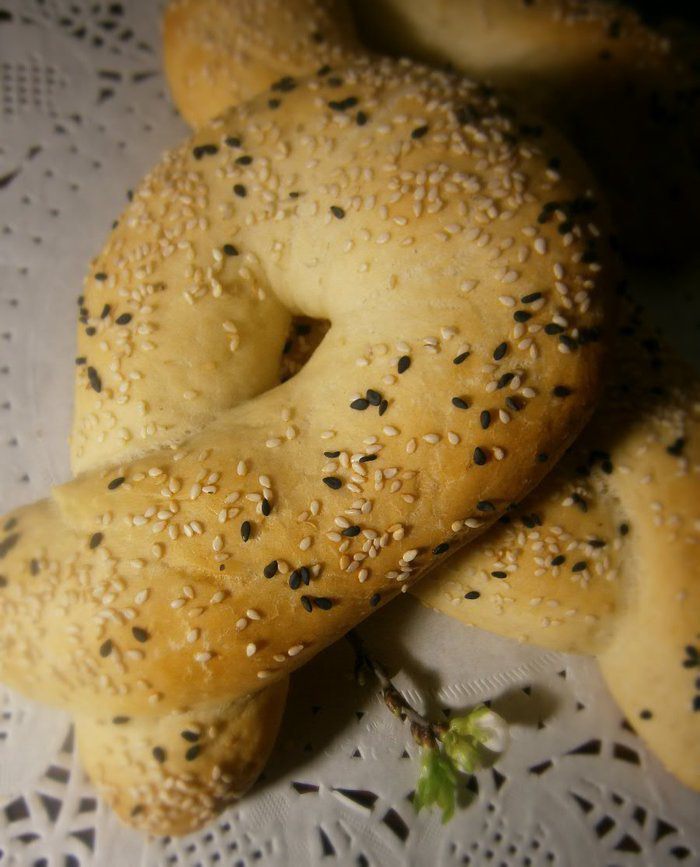 Египетский хлеб-бублик