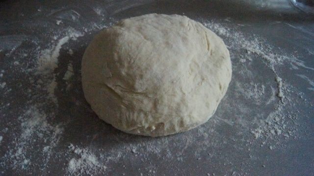 Манты со свининой и картофелем