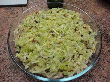Куриное филе с цукини