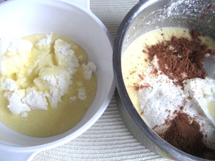 Шоколадно-лимонный чизкейк со вкусом горького миндаля