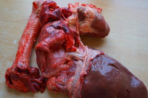 Бараний ливер