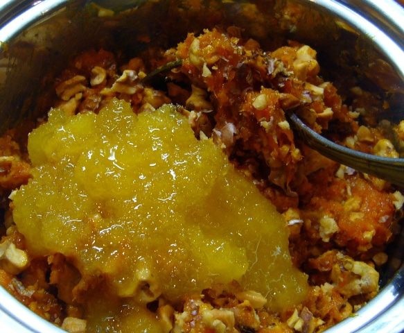 Марципановое полено