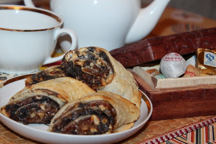 Украинские кифлики (постная выпечка)